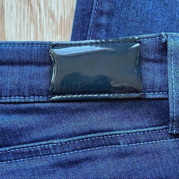 Paige Dark Blue 8.5” Rise Verdugo Ankle Skinny Jeans - Size: 25 - Picture 8 of 9